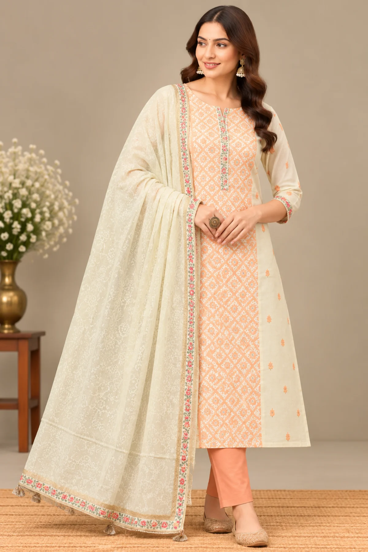COTTON PRINTED SUIT PIECES