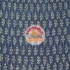 Grey Leaf Design Dabu Fabric