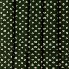 Dark Green Bandhani Dots Cotton Mul Fabric