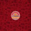 Warli Print Jam Satin Fabric