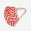 Pink & White Zig-Zag Reusable Cloth Mask