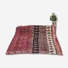 Modal Kalamkari Block-Print Saree