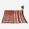 Modal Kalamkari Block-Print Saree