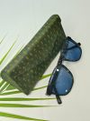 Trendy Green Fabric Goggles Box Cover