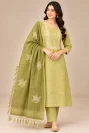 Green Soft Jari Tissue with Jari Dori