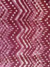 Purple Waves Tagai Fabric