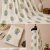 White Designer Yellow Mughal Handblock Print Cotton Fabric with Traditional Mughal Motif Design | Sanskruti by Sanjay Desai