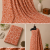 Orange Jaal Handblock Print Cotton Fabric with Traditional All-Over Jaal Pattern Design | Sanskruti by Sanjay Desai