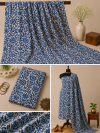 Blue Jaal Handblock Print