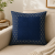 Blue Gaji Leaf Handblock Print Cushion Cover – Sanskruti by Sanjay Desai
