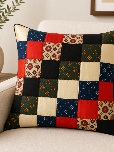 Multi Color Gaji Cushion Cover Online Shopping