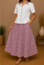 Checkered Co-ord Set