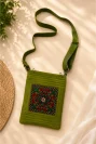 Green Kachchi Hang purse